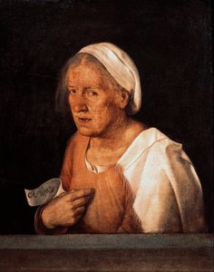 La Vecchia (Die alte Frau) von Giorgione