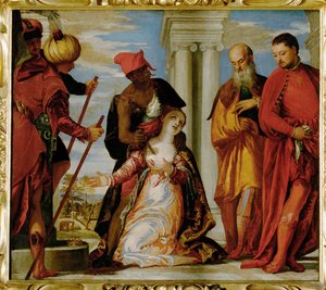 Martyrium der Heiligen Justina, um 1560 von (1528-88) Veronese