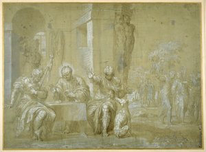 Das Abendmahl in Emmaus, ca. 1550 von Veronese