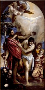 Die Taufe Christi von Veronese