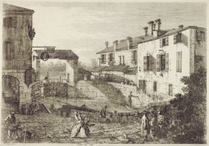 Le Porte de Dolo von Canaletto