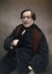 Gioachino (Antonio) Rossini (1792-1868) italienischer Komponist. nach einem Foto von Nadar von Nadar