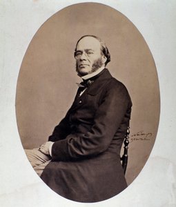 Porträt von Jacques Fromental Halévy (1799-1862), englischer Komponist. Fotografie von Nadar (Felix Tournachon), 19. Jahrhundert. Bologna, Museo Bibliografico Musicale