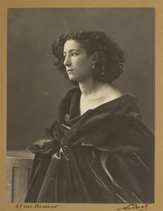 Porträt von Sarah Bernhardt im Jahr 1864 von Nadar von Nadar