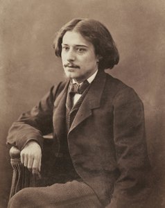 Porträt des Schriftstellers Alphonse Daudet (1840-1897) von Nadar, Gaspard-Felix (1820-1910) von Nadar