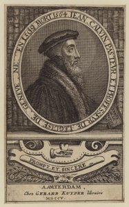 Johannes Calvin, französischer Theologe und Pastor der protestantischen Reformation