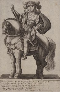 Augustus, römischer Kaiser (Stich)