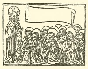 Illustration für The Roxburghe Ballads (Holzschnitt) von (after) English School