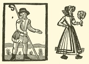 Illustration für The Roxburghe Ballads von (after) English School