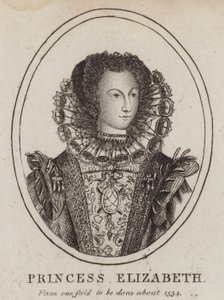 Prinzessin Elizabeth, Tochter von König Heinrich VIII und Anne Boleyn
