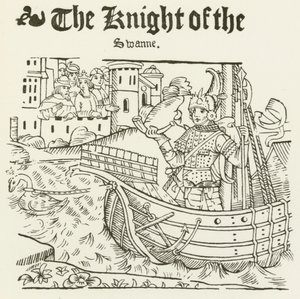 Der Ritter des Schwans (Stich) von (after) English School
