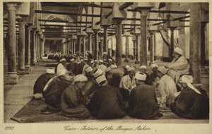 Innenansicht der Al-Azhar-Moschee, Kairo