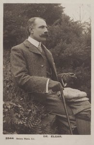 Sir Edward Elgar, englischer Komponist
