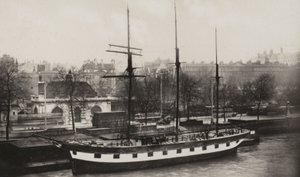 The Friend Ship, Charing Cross Pier von (after) English photographer
