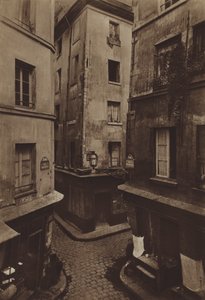 Kreuzung der Straßen Mondetour, Pirouette und Petite-Truanderie im Jahr 1886