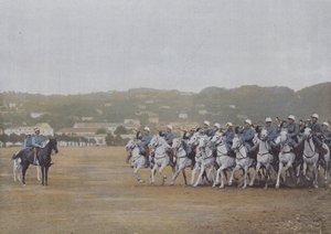 Chasseurs à Cheval (farbiges Foto)