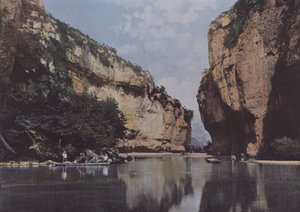 Schlucht am Ende der Croze von (after) French Photographer