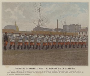 Schule des Fußreiters, Gewehrhandhabung von (after) French Photographer