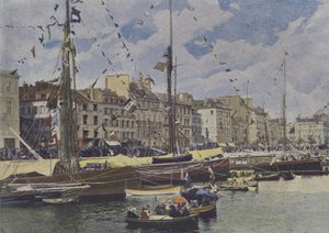 Le Havre, Bassins an einem Festtag