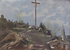 Lourdes, Le Calvaire von (after) French Photographer