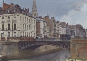 Nantes, die Erdre von (after) French Photographer