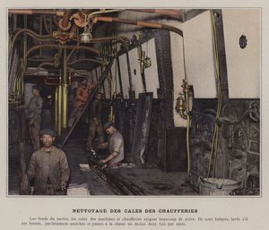 Reinigung der Kesselräume