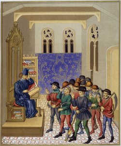 Die Lektion der Landwirtschaft - Miniaturfaksimile des 15. Jahrhunderts von (after) French School