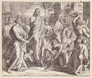 Jesus zieht in Jerusalem ein