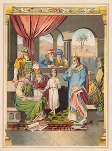 Jesus mit den Ältesten im Tempel
