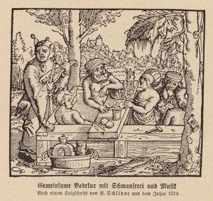 Gemischtes Spa-Baden mit Festessen und Musik von (after) German School