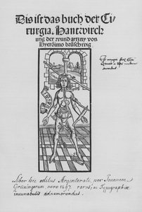 Das Buch der Chirurgie von Hieronymus Brunschwig