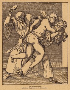 Bestrafung der Untreue (Gravur)