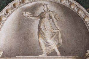 Diana Lucifera (Detail der Lunetten)