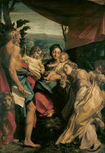 Madonna mit St. Hieronymus (Der Tag) von (c.1489 1534) Correggio