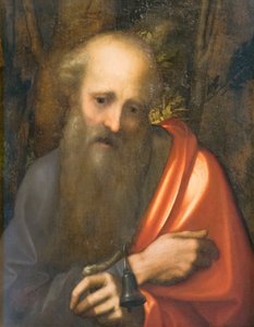Der heilige Antonius der Abt