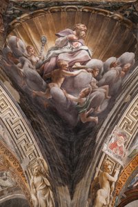 St. Bernhard (Detail) von (c.1489 1534) Correggio
