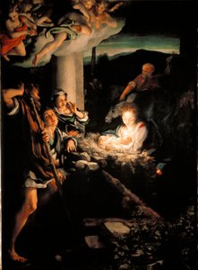 Heilige Nacht (Nativität) von (c.1489 1534) Correggio