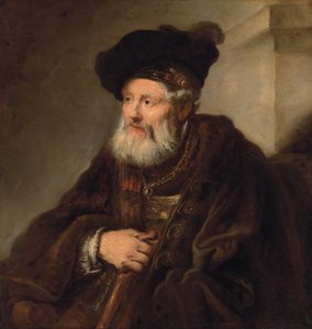 Porträt eines bärtigen Mannes