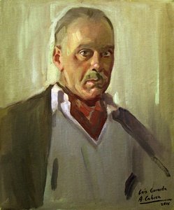 Porträt von Luis Cernuda von Alejandro Cabeza
