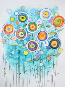 Abstrakte Blumen