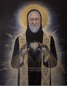 Padre Pio  von Simone Amon