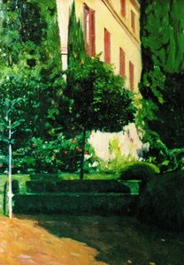 Monforte Garten - Valencianische Malerei