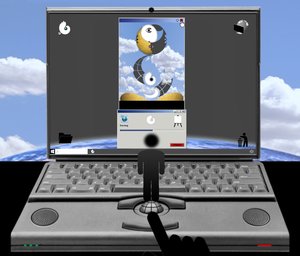 Free Download (II) (aus der Serie: Windows) von Alexander Eibach