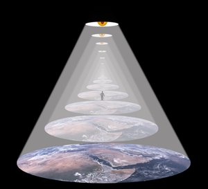 Take the long way home (II) (Supertramp) (aus der Serie Lichtungswechsel) von Alexander Eibach