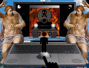 Deus ex Machina (II) (aus der Serie WINDOWS) von Alexander Eibach