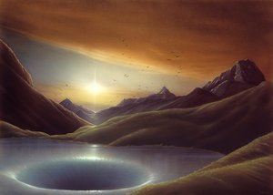 Abendstille von Hans-Werner Sahm