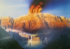 Alpenglühen von Hans-Werner Sahm