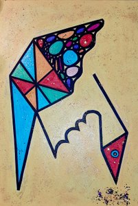 Pickender Vogel von Steffi_Seiler_Art