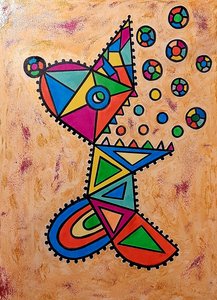 Maschine verschlingt Welt von Steffi_Seiler_Art