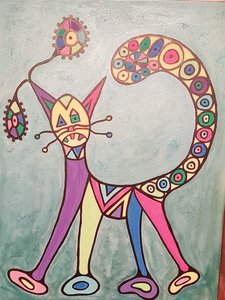 Frustrierte Katze von Steffi_Seiler_Art